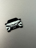 Metallic Phone Sticker