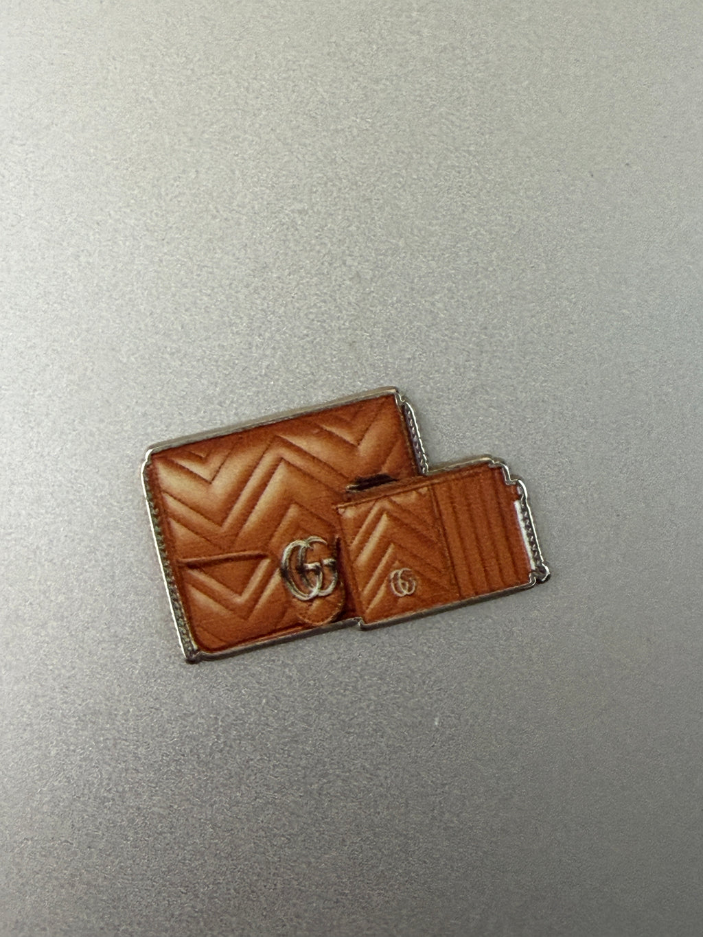 Metallic phone sticker