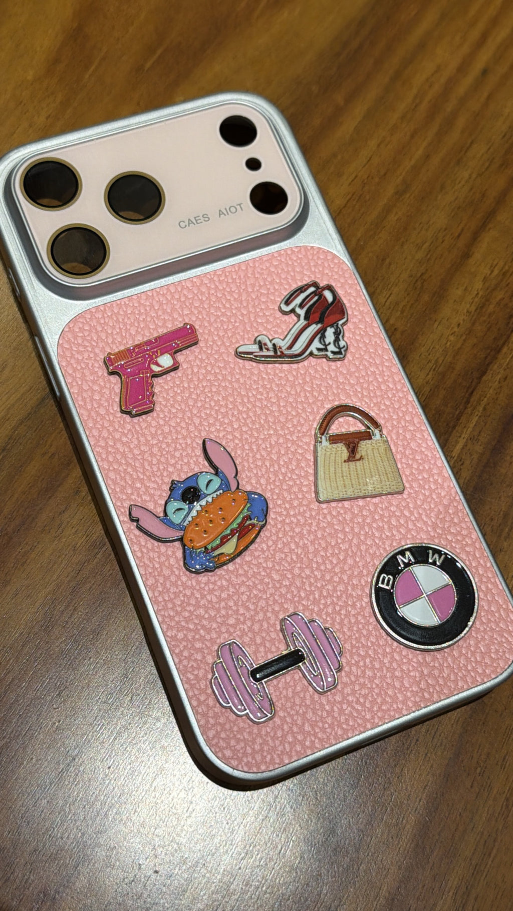 Metallic Phone Sticker