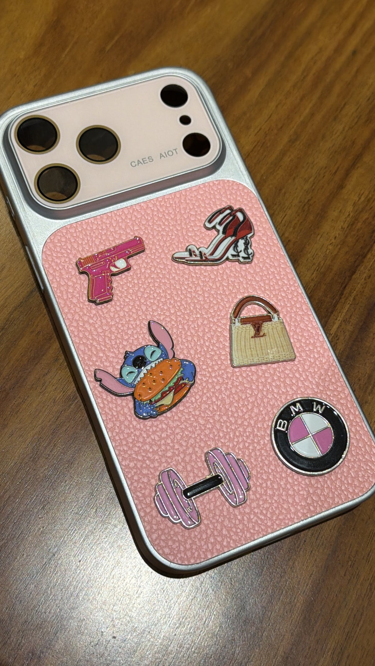 Metallic Phone Sticker