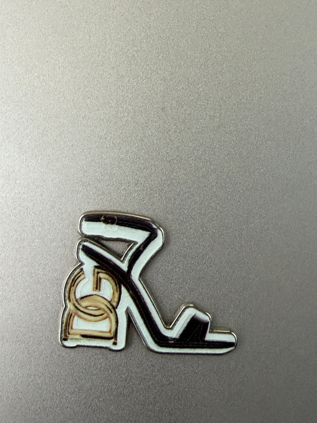 Metallic Phone Sticker