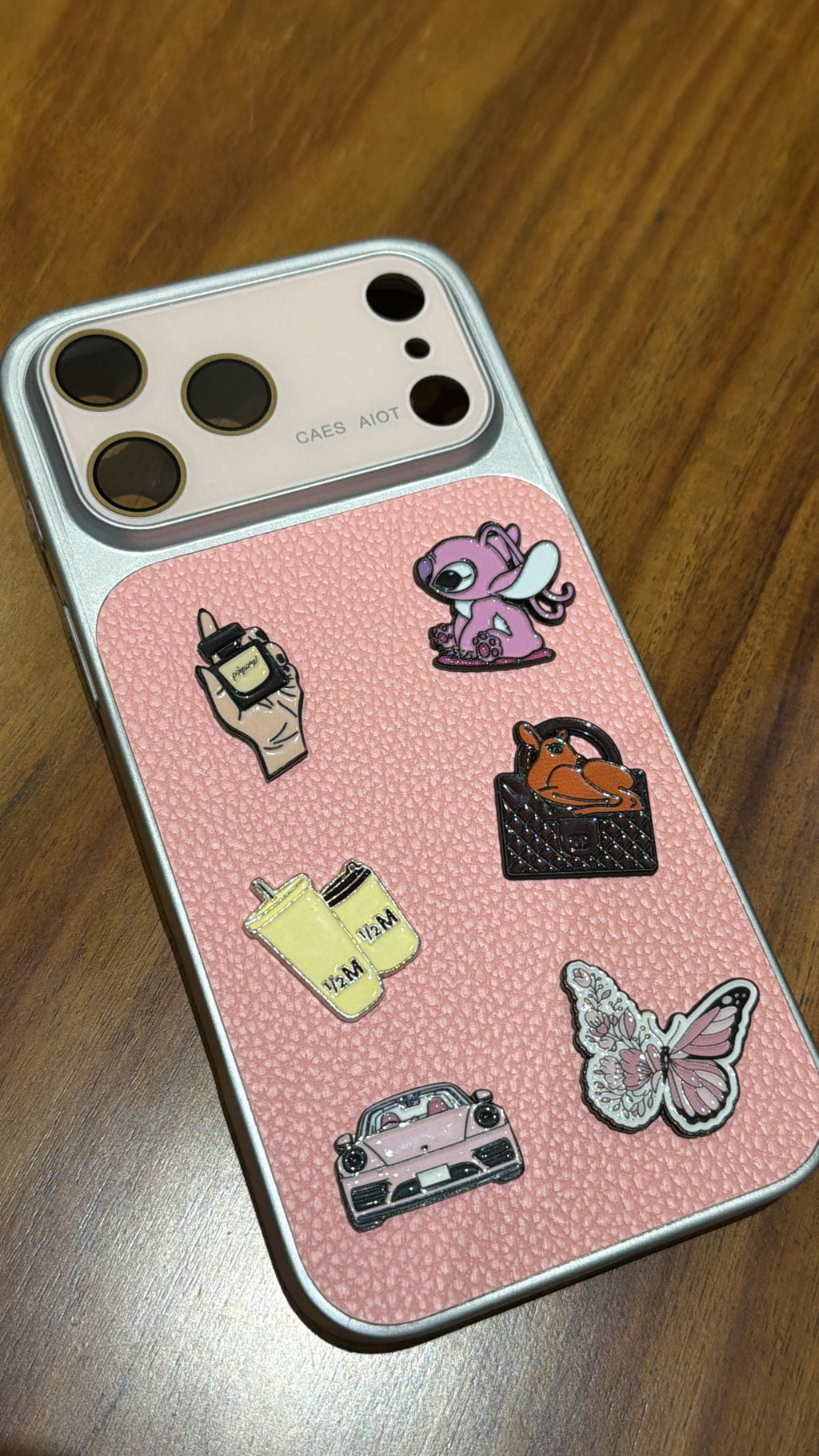 Metallic Phone Sticker
