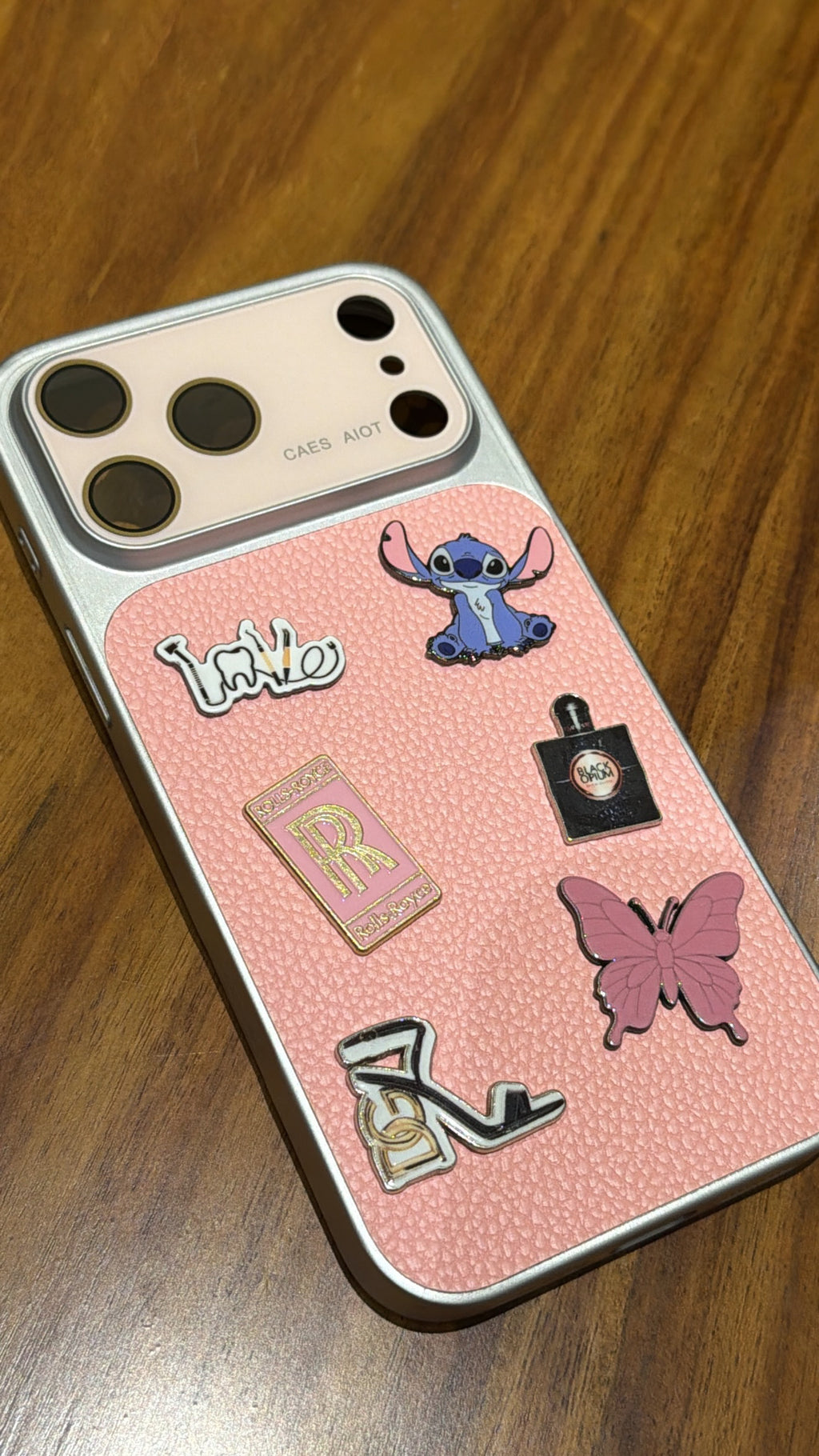 Metallic Phone Sticker