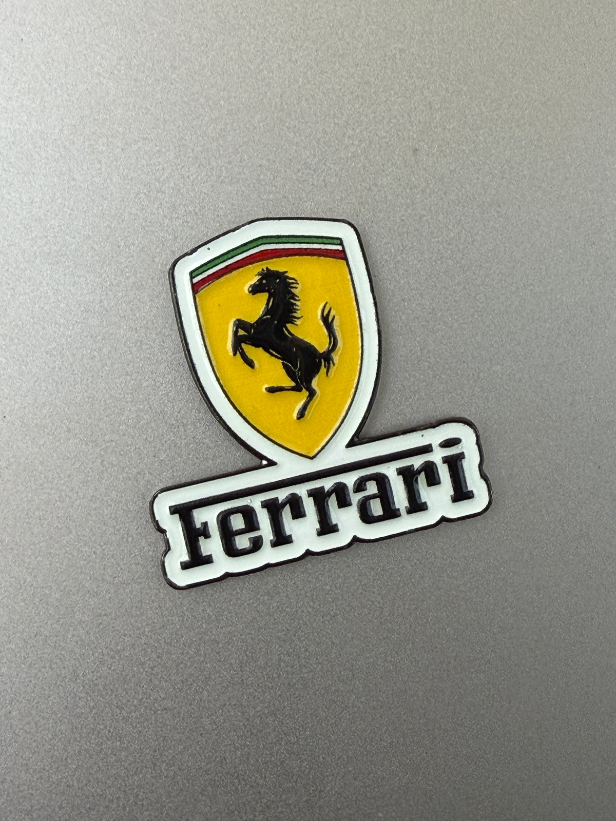 Metallic phone sticker