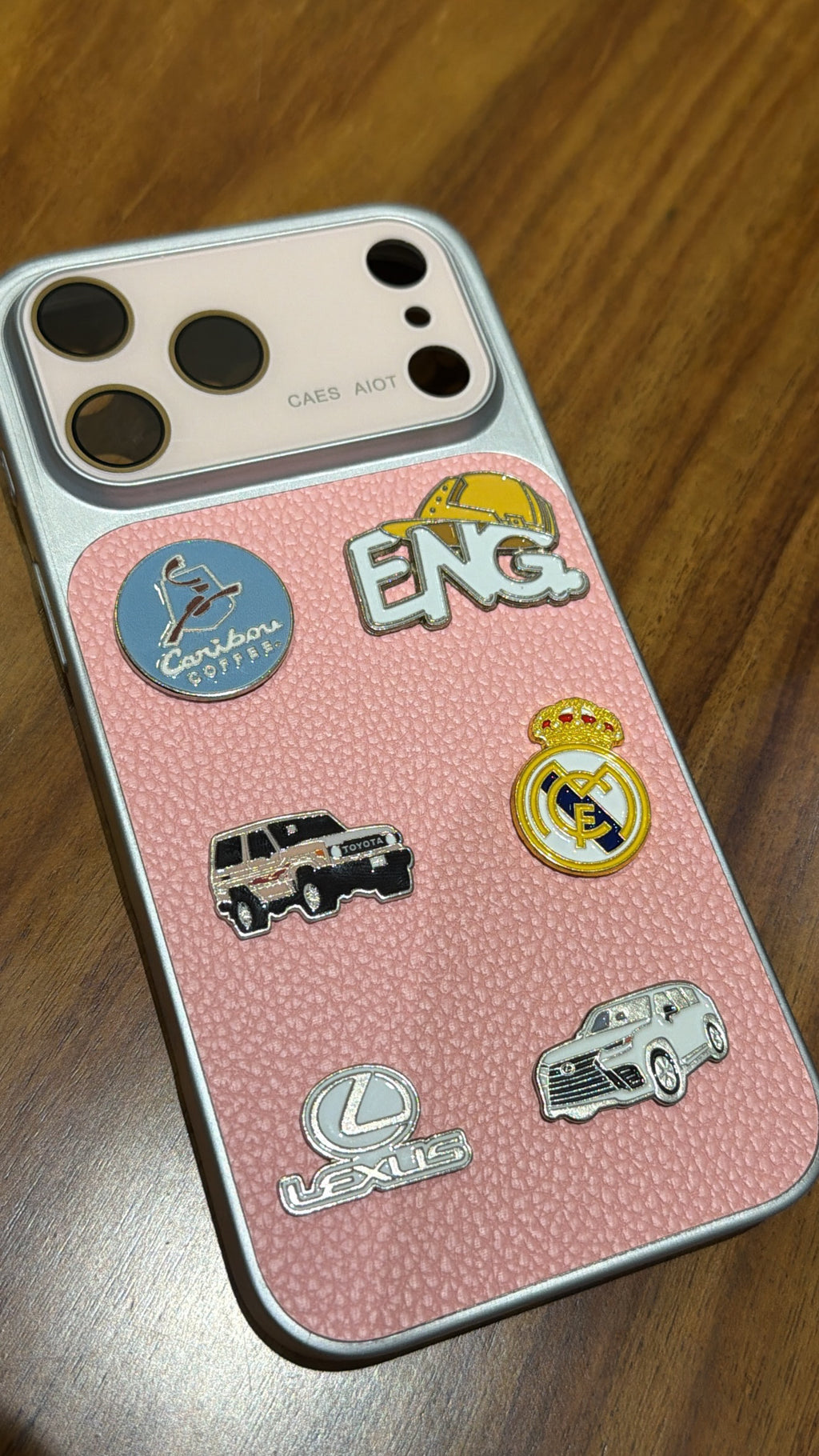 Metallic Phone Sticker