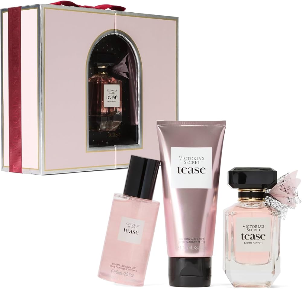 Victoria's Secret Tease 3 Piece Luxe Fragrance Gift Set