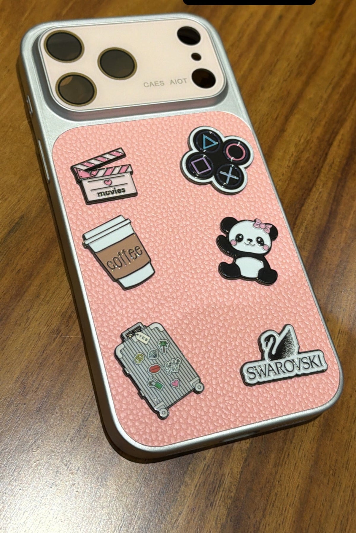 Metallic Phone Sticker