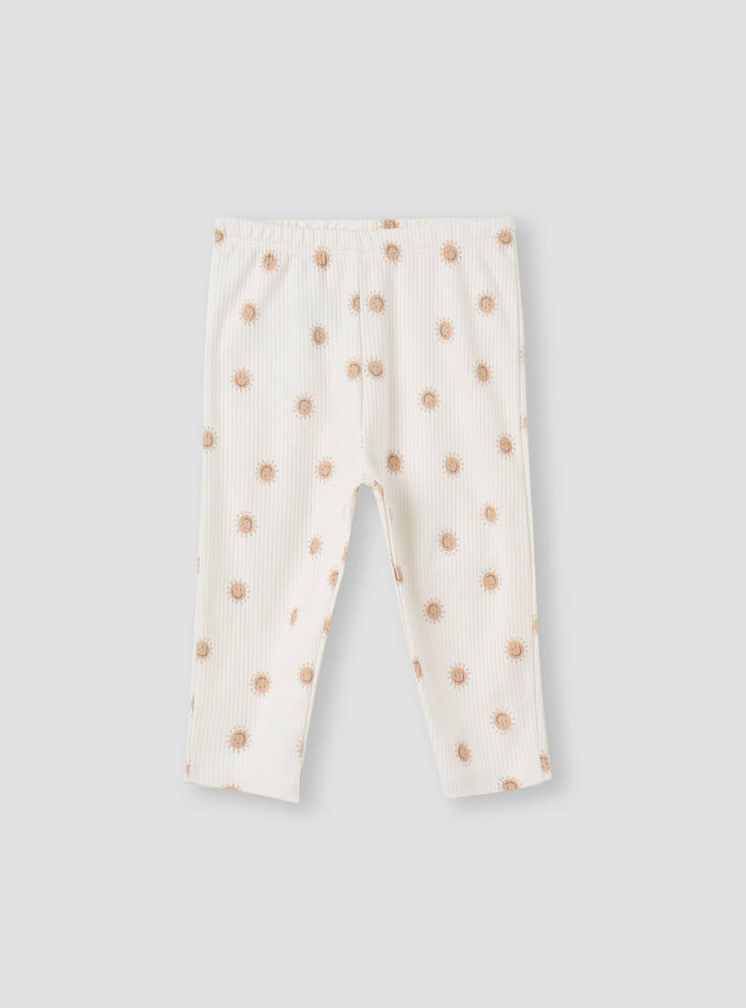 Juniors All-Over Sun Print T-shirt and Pyjama Set