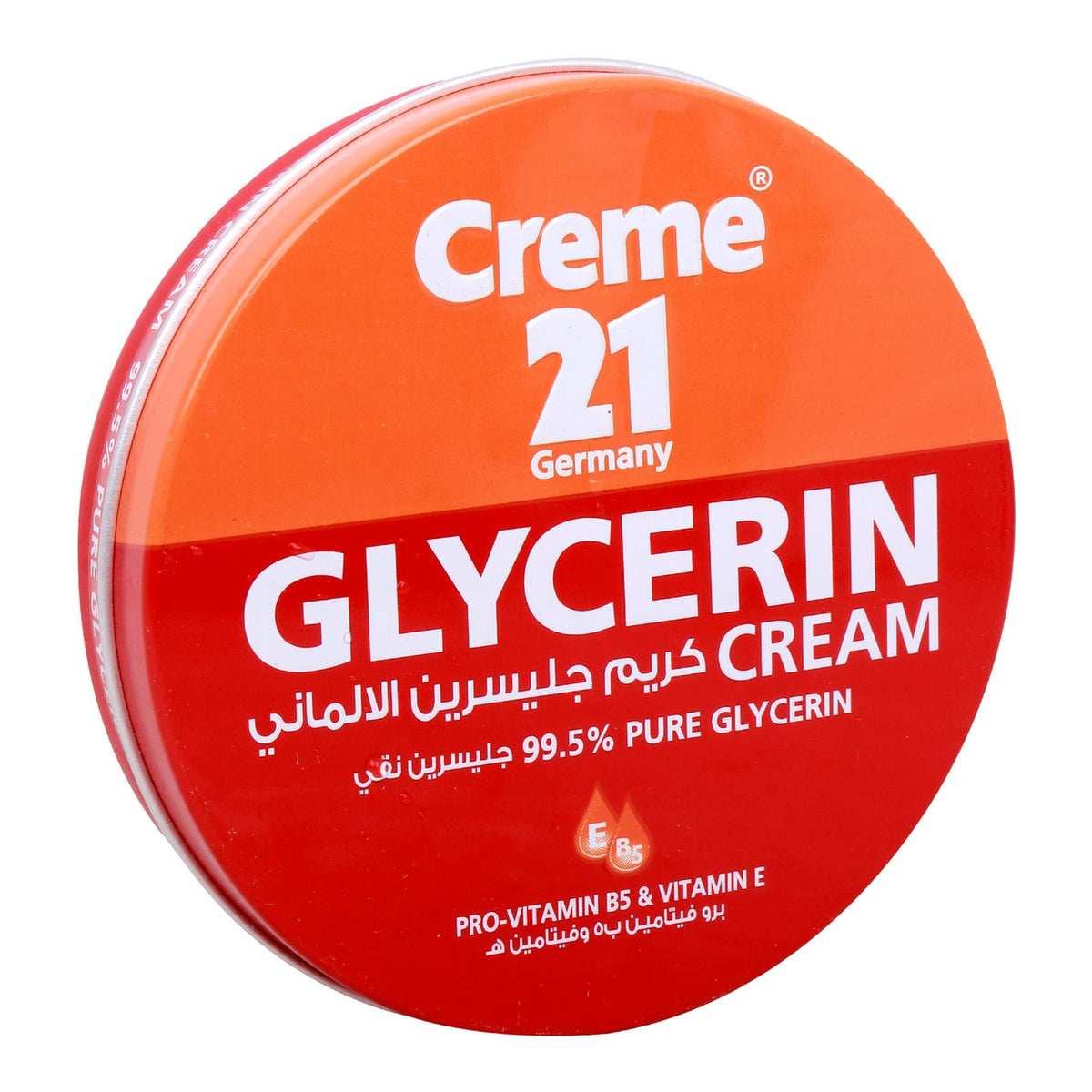 Creme 21 Glycerin Cream, Pure Glycerin 125 ml