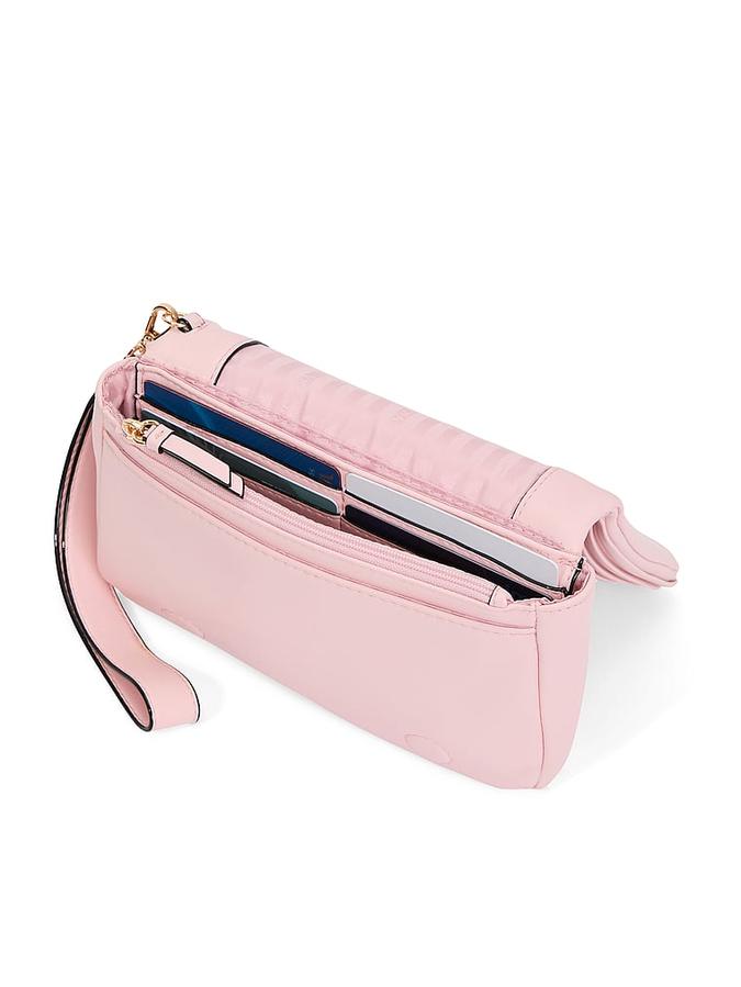 VICTORIA'S SECRET Phone Wristlet clutch chalk rose