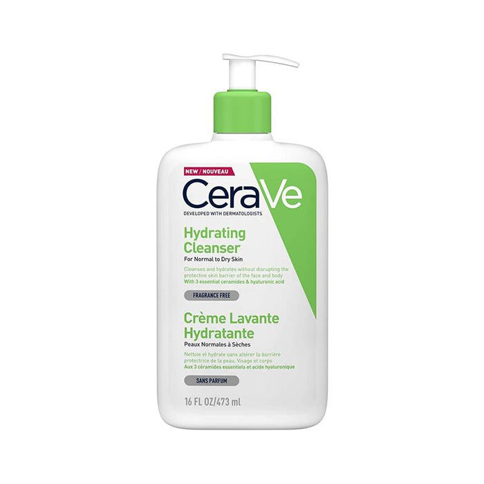 CeraVe Hydrating Cleanser for Normal to Dry Skin with 473ml