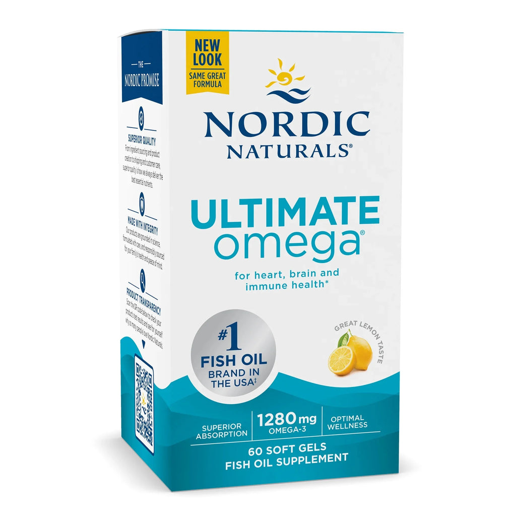 Nordic Naturals Ultimate Omega-3 1280Mg Softgels 60S