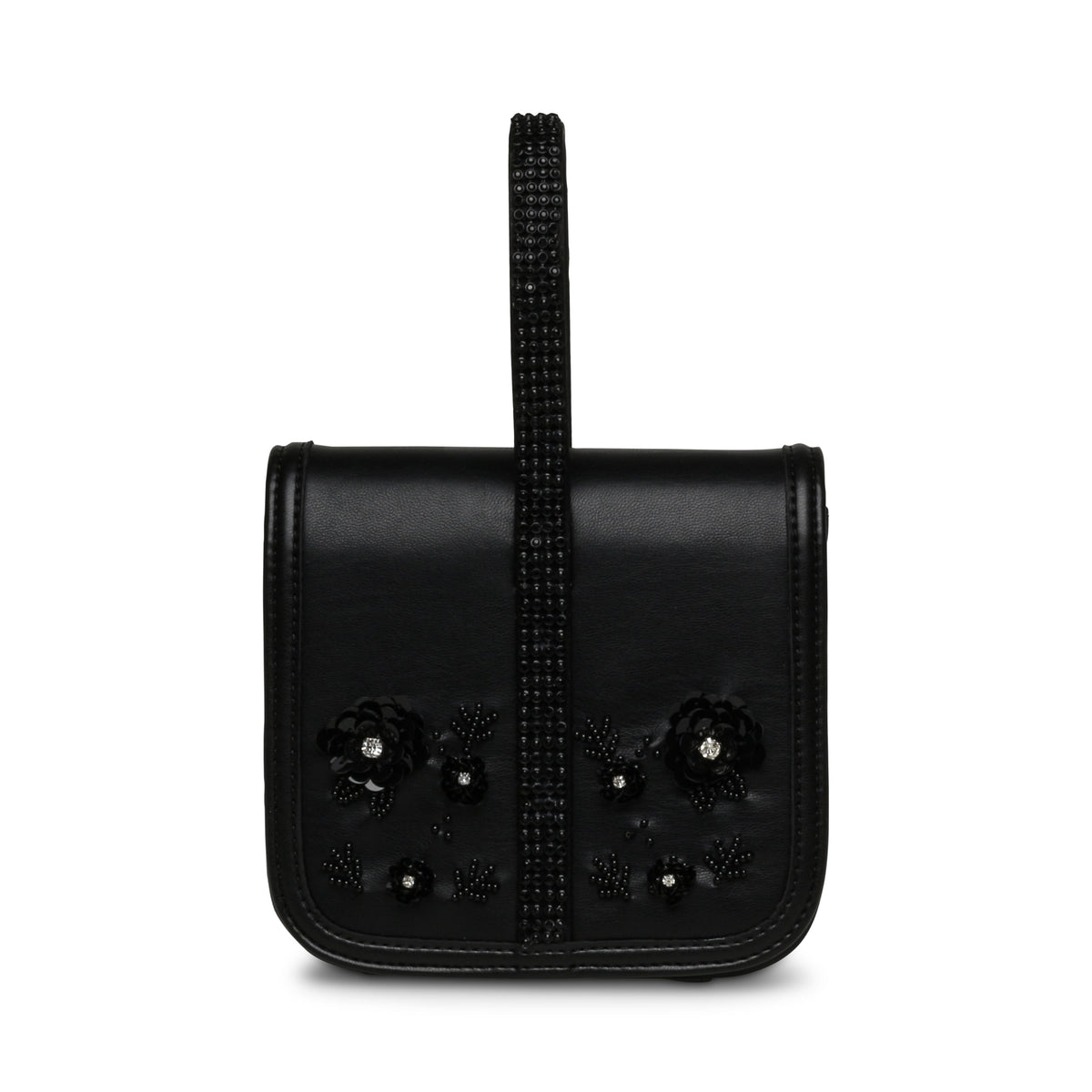 STEVE MADDEN BINSTEP BLACK TOP HANDLE