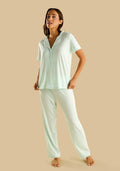 Plain pajama set