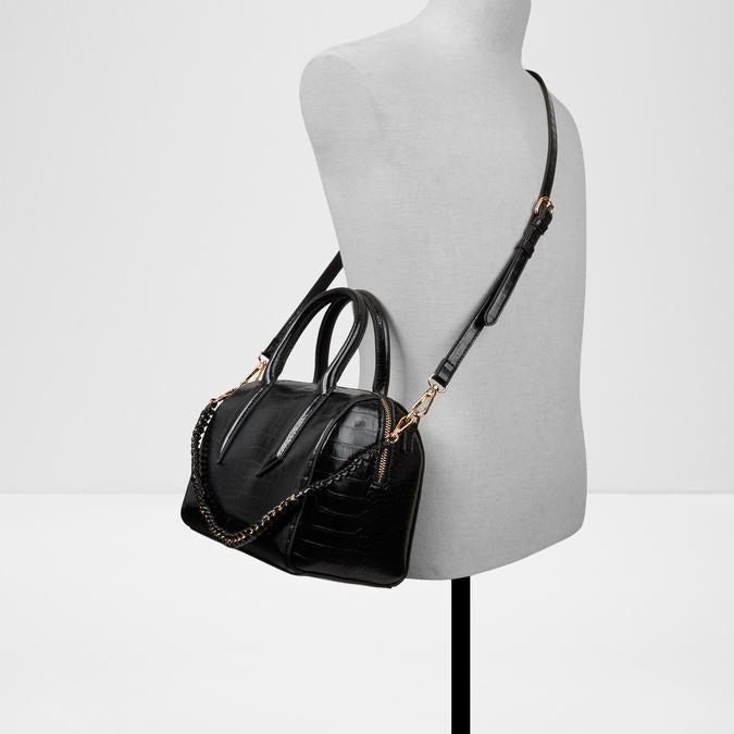 ALDO ALBALAERAL WOMEN'S BLACK SATCHEL BAG