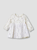 Juniors Girls Dress with Floral Print - Cotton